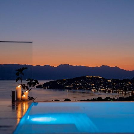 Casa Farmak - 4 Bedroom Lux Apartment With Infinity Pool & Lake View Ohrid Bagian luar foto